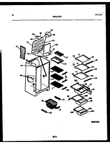 06 - Shelves And Supports parts for Frigidaire Refrigerator RS22F9WX1C from AppliancePartsPros.com