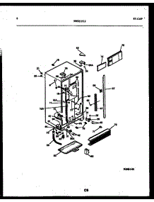 05 - Cabinet Parts parts for Frigidaire Refrigerator RS22F9YX1A from AppliancePartsPros.com