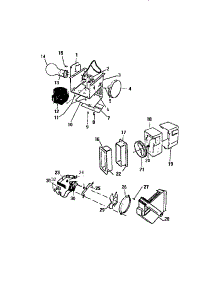 07 - Refrigerator, Damper Controls & Fre parts for Frigidaire Refrigerator RS249GCD1 from AppliancePartsPros.com