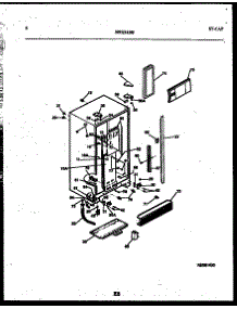 04 - Cabinet Parts parts for Frigidaire Refrigerator RS249MCW2 from AppliancePartsPros.com