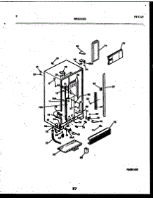 05 - Cabinet Parts parts for Frigidaire Refrigerator RS249MCW2 from AppliancePartsPros.com