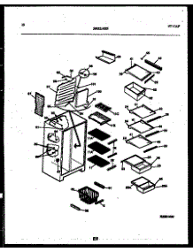 06 - Shelves And Supports parts for Frigidaire Refrigerator RS249MCW2 from AppliancePartsPros.com