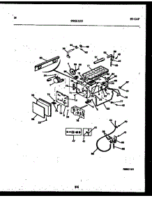 13 - Ice Maker And Installation Parts parts for Frigidaire Refrigerator RS249NCD0 from AppliancePartsPros.com