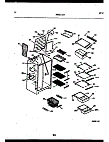 06 - Shelves And Supports parts for Frigidaire Refrigerator RS249NCH0 from AppliancePartsPros.com