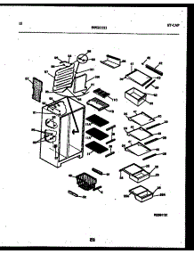 07 - Shelves And Supports parts for Frigidaire Refrigerator RS249NCW1 from AppliancePartsPros.com