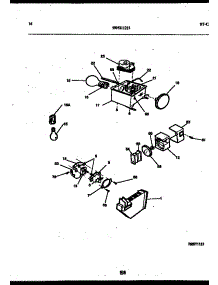 08 - Refrigerator Control Assembly, Damp parts for Frigidaire Refrigerator RS249NCW1 from AppliancePartsPros.com