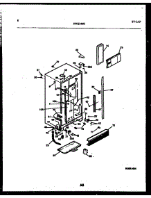 05 - Cabinet Parts parts for Frigidaire Refrigerator RS24F9DX1C from AppliancePartsPros.com