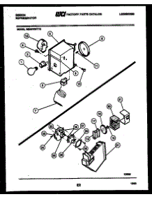 06 - Refrigerator Control Assembly, Damp parts for Frigidaire Refrigerator RS24F9WT1E from AppliancePartsPros.com