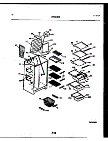 06 - Shelves And Supports parts for Frigidaire Refrigerator RS24F9WX1C from AppliancePartsPros.com