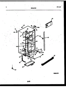 05 - Cabinet Parts parts for Frigidaire Refrigerator RSG192NCD1 from AppliancePartsPros.com