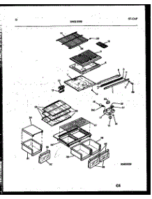 07 - Shelves And Supports parts for Frigidaire Refrigerator RT156NLD0 from AppliancePartsPros.com