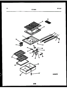 06 - Shelves And Supports parts for Frigidaire Refrigerator RT163SLD1 from AppliancePartsPros.com