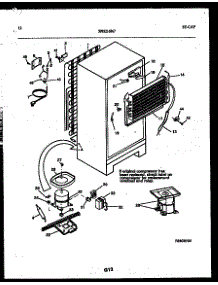 07 - System And Automatic Defrost Parts parts for Frigidaire Refrigerator RT173MCW1 from AppliancePartsPros.com