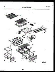 06 - Shelves And Supports parts for Frigidaire Refrigerator RT174MLD1 from AppliancePartsPros.com