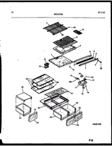 07 - Shelves And Supports parts for Frigidaire Refrigerator RT176NCH0 from AppliancePartsPros.com