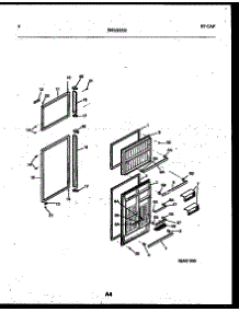 03 - Door Parts parts for Frigidaire Refrigerator RT179NLH0 from AppliancePartsPros.com