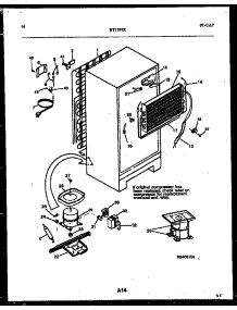 08 - System And Automatic Defrost Parts parts for Frigidaire Refrigerator RT17F7DX4C from AppliancePartsPros.com