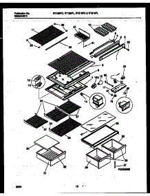 06 - Shelves And Supports parts for Frigidaire Refrigerator RT196PCW1 from AppliancePartsPros.com
