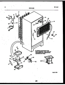 08 - System And Automatic Defrost Parts parts for Frigidaire Refrigerator RT199PCD0 from AppliancePartsPros.com