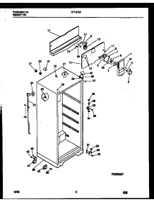 04 - Cabinet Parts parts for Frigidaire Refrigerator RT19F5YX3C from AppliancePartsPros.com