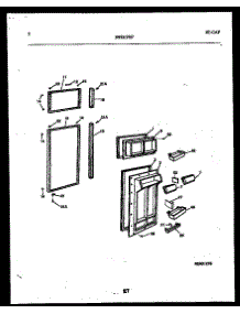 05 - Shelves And Supports parts for Frigidaire Refrigerator RT21F9WX3B from AppliancePartsPros.com