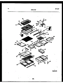 06 - Shelves And Supports parts for Frigidaire Refrigerator RT21F9YX3B from AppliancePartsPros.com