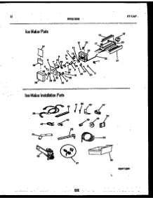 07 - Ice Maker And Installation Parts parts for Frigidaire Refrigerator RTG215NLD0 from AppliancePartsPros.com
