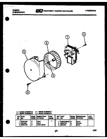 09 - Power Dry Motor And Parts parts for Frigidaire Dishwasher SU24P3TLB from AppliancePartsPros.com