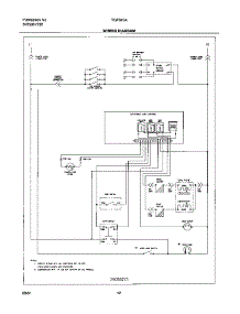 12 - Wiring Diagram parts for Tappan Range TGF363AWA from AppliancePartsPros.com