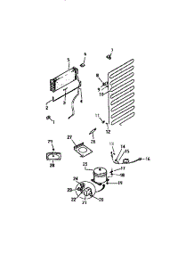05 - System parts for Frigidaire Refrigerator TPK180BNOD from AppliancePartsPros.com