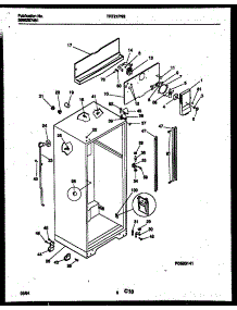 04 - Cabinet Parts parts for Frigidaire Refrigerator TRT21PNBD0 from AppliancePartsPros.com