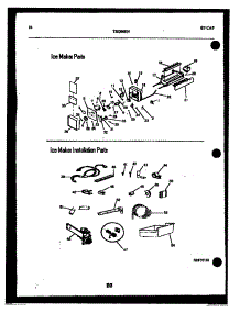 09 - Ice Maker And Ice Maker Installatio parts for Frigidaire Refrigerator TSI206EN3W from AppliancePartsPros.com