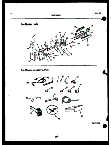 08 - Ice Maker And Ice Maker Installatio parts for Frigidaire Refrigerator TSI210HN0T from AppliancePartsPros.com