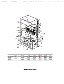 12 - Compressor, Evaporator, Elec. Contr parts for Frigidaire Freezer UF13DL1 from AppliancePartsPros.com