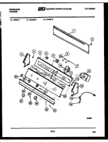 03 - Console And Control Parts parts for Frigidaire Washer WC9DL3 from AppliancePartsPros.com