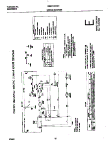 06 - Wiring Diagram parts for Frigidaire Dryer WDE213RHS0 from AppliancePartsPros.com