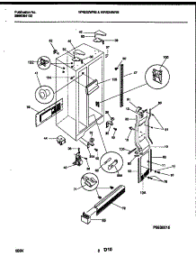 05 - Cabinet Parts parts for Frigidaire Refrigerator WRS22WRBD0 from AppliancePartsPros.com