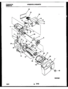 13 - Ice Dispenser parts for Frigidaire Refrigerator WRS22WRBW0 from AppliancePartsPros.com