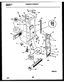 05 - Cabinet Parts parts for Frigidaire Refrigerator WRS24WRAW1 from AppliancePartsPros.com
