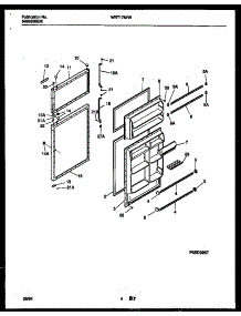 03 - Door Parts parts for Frigidaire Refrigerator WRT17NRBD0 from AppliancePartsPros.com