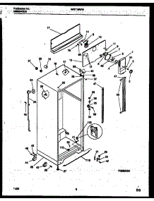 04 - Cabinet Parts parts for Frigidaire Refrigerator WRT19NRAW0 from AppliancePartsPros.com