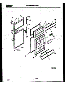 03 - Door Parts parts for Frigidaire Refrigerator WRT19NRBW0 from AppliancePartsPros.com