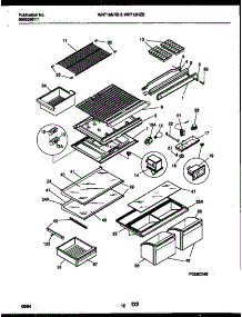 07 - Shelves And Supports parts for Frigidaire Refrigerator WRT19NRBW1 from AppliancePartsPros.com