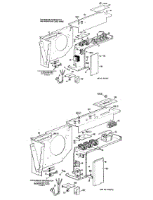 03 - Section3 parts for Ge Air Conditioner A3B588DCAL2Q from AppliancePartsPros.com