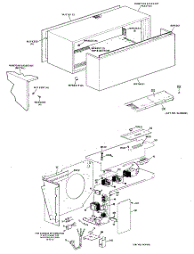 02 - Section2 parts for Ge Air Conditioner A3B588DGALQ1 from AppliancePartsPros.com