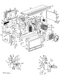 02 - Section2 parts for Ge Air Conditioner A3B588DJCSQ3 from AppliancePartsPros.com