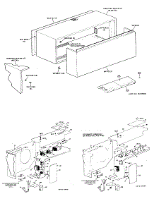 02 - Section2 parts for Ge Air Conditioner A3B688DJCSW2 from AppliancePartsPros.com