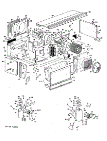 02 - Section2 parts for Ge Air Conditioner A3B783DGASD2 from AppliancePartsPros.com