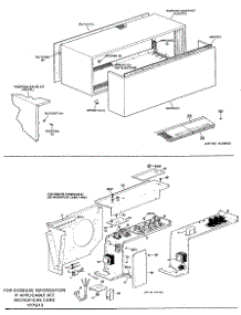 02 - Section2 parts for Ge Air Conditioner A3B788DJASD2 from AppliancePartsPros.com