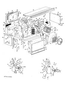 02 - Section2 parts for Ge Air Conditioner A3B789DJASD2 from AppliancePartsPros.com